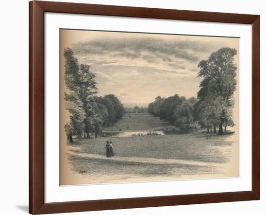 The Vista, Kensington Palace, 1902-Thomas Robert Way-Framed Giclee Print