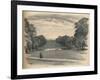 The Vista, Kensington Palace, 1902-Thomas Robert Way-Framed Giclee Print