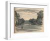 The Vista, Kensington Palace, 1902-Thomas Robert Way-Framed Giclee Print