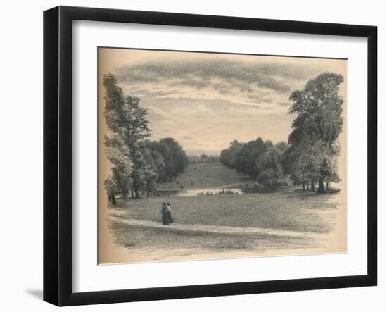 The Vista, Kensington Palace, 1902-Thomas Robert Way-Framed Giclee Print