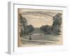 The Vista, Kensington Palace, 1902-Thomas Robert Way-Framed Giclee Print