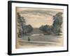 The Vista, Kensington Palace, 1902-Thomas Robert Way-Framed Giclee Print