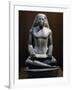 The Vizier Nespakasuty, Scribe to Karnak, Statue in Green Schist, Late Period, 27th Dynasty-null-Framed Giclee Print