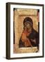 The Vladimir Madonna and Child, Russian Icon, Moscow School-Andrei Rublev-Framed Premium Giclee Print