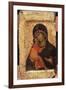 The Vladimir Madonna and Child, Russian Icon, Moscow School-Andrei Rublev-Framed Giclee Print