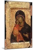 The Vladimir Madonna and Child, Russian Icon, Moscow School-Andrei Rublev-Mounted Giclee Print