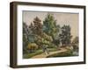 The Vlakhernskoye-Kuzminki Estate, C. 1840-Johann Nepomuk Rauch-Framed Giclee Print