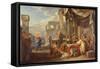 The Vocation of Saint Matthew, 1752-Giovanni Paolo Panini-Framed Stretched Canvas