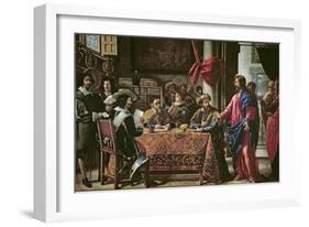 The Vocation of St. Matthew-Juan De Pareja-Framed Giclee Print
