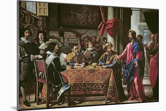 The Vocation of St. Matthew-Juan De Pareja-Mounted Giclee Print