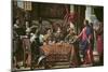 The Vocation of St. Matthew-Juan De Pareja-Mounted Giclee Print