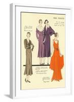 The Vogue, Dresses-null-Framed Art Print