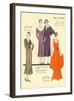 The Vogue, Dresses-null-Framed Art Print