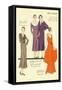 The Vogue, Dresses-null-Framed Stretched Canvas