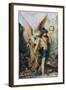 The Voices, C. 1880-Gustave Moreau-Framed Giclee Print