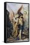 The Voices, C. 1880-Gustave Moreau-Framed Stretched Canvas