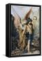 The Voices, C. 1880-Gustave Moreau-Framed Stretched Canvas