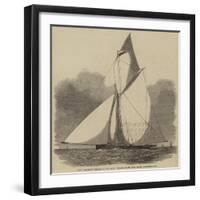 The Volante, Winner of the Royal Thames Yacht Club Grand Challenge Cup-null-Framed Giclee Print