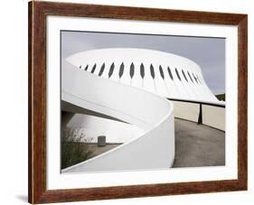 The Volcan Cultural Centre Designed By Oscar Niemeyer, Le Havre, Normandy, France, Europe-Richard Cummins-Framed Photographic Print