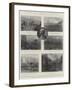 The Volcanic Disaster in Martinique, 8 May, St Pierre in Ruins-null-Framed Giclee Print