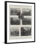 The Volcanic Disaster in Martinique, 8 May, St Pierre in Ruins-null-Framed Giclee Print