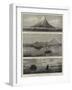 The Volcanic Eruption in the Straits of Sunda-null-Framed Giclee Print