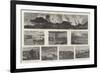The Volcanic Eruption of Mount Tarawera-null-Framed Giclee Print