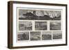 The Volcanic Eruption of Mount Tarawera-null-Framed Giclee Print