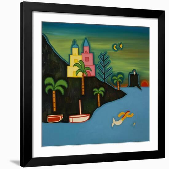 The Volcanic Island, 2008-Cristina Rodriguez-Framed Giclee Print