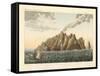 The Volcanic Island of Holy John the Theologian-null-Framed Stretched Canvas