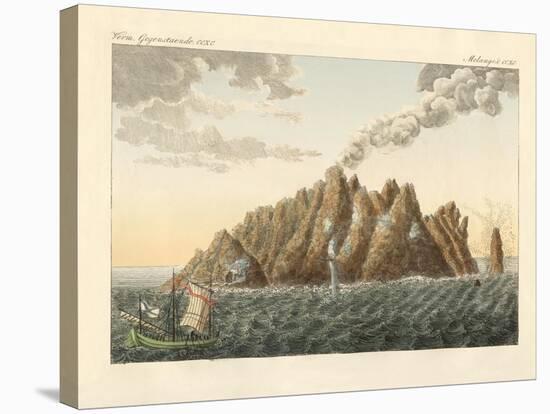 The Volcanic Island of Holy John the Theologian-null-Stretched Canvas