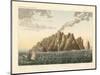 The Volcanic Island of Holy John the Theologian-null-Mounted Giclee Print