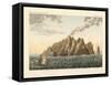 The Volcanic Island of Holy John the Theologian-null-Framed Stretched Canvas