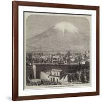 The Volcano of Misti, or Arequipa, in Southern Peru-null-Framed Giclee Print