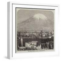 The Volcano of Misti, or Arequipa, in Southern Peru-null-Framed Giclee Print