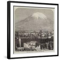 The Volcano of Misti, or Arequipa, in Southern Peru-null-Framed Giclee Print