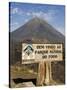 The Volcano of Pico De Fogo in the Background, Fogo (Fire), Cape Verde Islands, Africa-R H Productions-Stretched Canvas