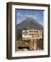 The Volcano of Pico De Fogo in the Background, Fogo (Fire), Cape Verde Islands, Africa-R H Productions-Framed Premium Photographic Print