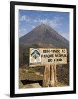 The Volcano of Pico De Fogo in the Background, Fogo (Fire), Cape Verde Islands, Africa-R H Productions-Framed Photographic Print