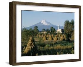 The Volcano of Popocatepetl, Puebla State, Mexico, North America-Robert Cundy-Framed Photographic Print