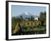 The Volcano of Popocatepetl, Puebla State, Mexico, North America-Robert Cundy-Framed Photographic Print