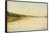 The Volga River Bank, 1889-Isaak Ilyich Levitan-Framed Stretched Canvas