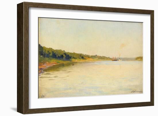 The Volga River Bank, 1889-Isaak Ilyich Levitan-Framed Giclee Print