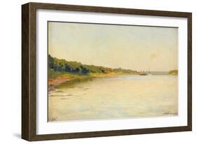 The Volga River Bank, 1889-Isaak Ilyich Levitan-Framed Giclee Print