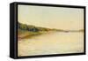 The Volga River Bank, 1889-Isaak Ilyich Levitan-Framed Stretched Canvas