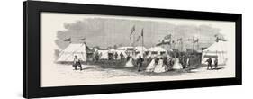 The Volunteer Camp Wimbledon: Windmill Street, Uk, 1865-null-Framed Giclee Print