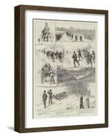 The Volunteer Easter Manoeuvres-Charles Joseph Staniland-Framed Giclee Print
