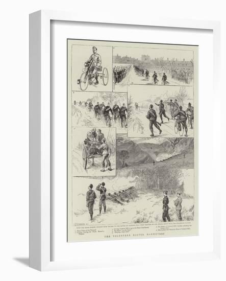 The Volunteer Easter Manoeuvres-Charles Joseph Staniland-Framed Giclee Print