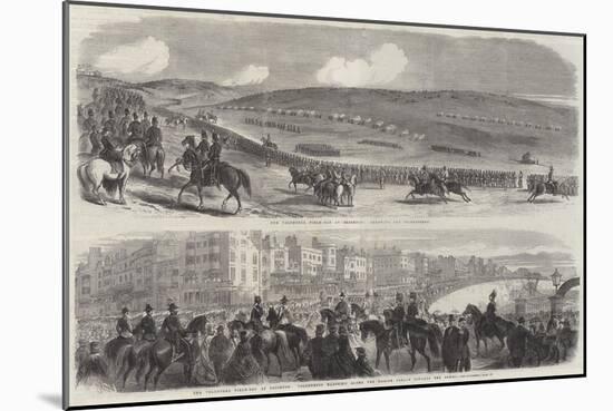 The Volunteer Field-Day at Brighton-Thomas Harrington Wilson-Mounted Giclee Print