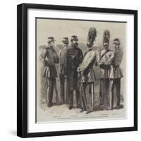 The Volunteer Guards (32nd Middlesex), Generally known as the Six-Foot Corps-Frederick John Skill-Framed Giclee Print